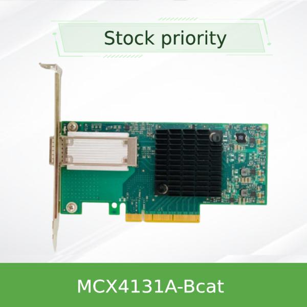 Tarjeta de red Mellanox Nueva Original Adaptador Nvidia MCX4131A-Bcat Connectx-4 Infiniband