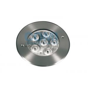 6 * 2W or 3W 18W Slim Type Design LED Underwater Pool Lights Diameter Φ160mm For Recreational Facilities