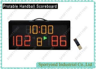 LED Protable Handball Scoreboard Display With IR Controller and Time Display