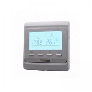 Electric Radiant Heated Floor Thermostat With Keys And LCD Screen High Performance