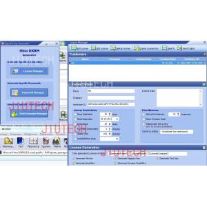 Hino-Bowie High Duty Truck Diagnostic Software Change ECU Program