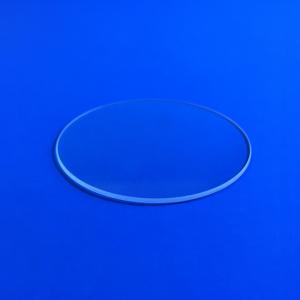 Ultra Thin Round Optical Quartz Glass Fused Silica Window