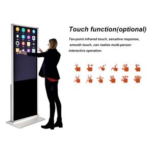 4K LCD Touch Screen 42 49 50 55 65 Inch Digital Signage Display Floor Standing