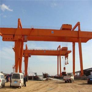 China 20-50 Ton Heavy Duty Mobile Double Girder Gantry Crane With Remote Control supplier