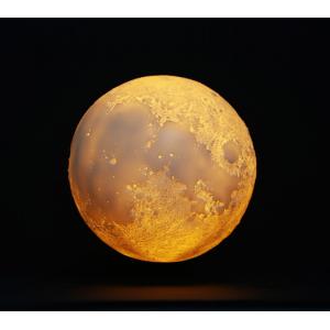 Wholesale 3D Moon Night light LED Lamp Sweet Moon Lunar USB Charge 7 Change color