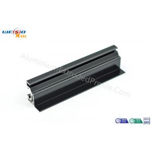 China Black Color Extruded Aluminium Window Frames for high end decoration supplier