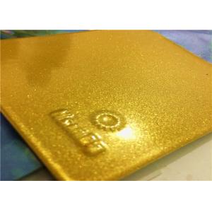 Bonded Metallic Gold Powder Coat With High Exterior Stability And Performance