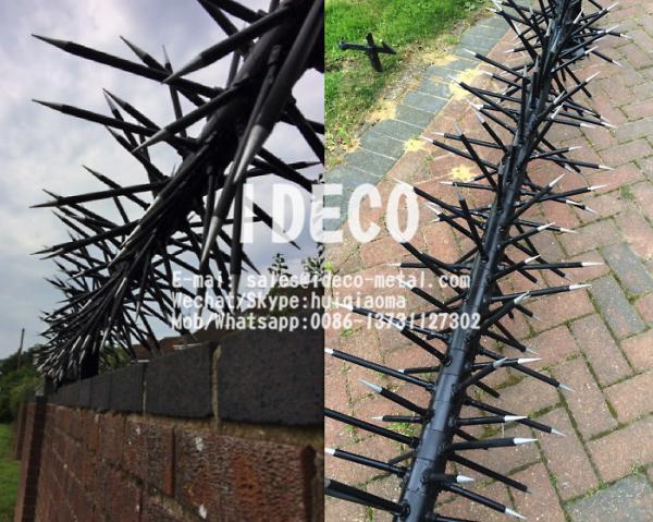 Anti-Climb Fence Spikes, Rotatable Spikes, Rotary Security Razor Spikes,