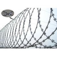 China Anti Corrosion Razor Blade Barbed Wire BTO- 22 For Construction Fencing on sale