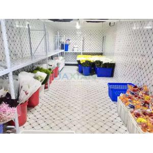 Air Cooled Cold Storage Room Fresh Cut Floral Flower Walk In Cooler