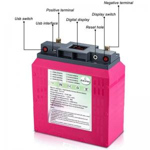 China LiFePO4 Lithium Iron Phosphate Battery 12V 100Ah LiFePo4 Battery Pack For Boat Motor supplier