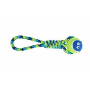 China Nylon TPR Dog Tough Chew Toys Tennis With Rubber Handle Eco Friendly supplier