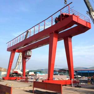 Large Span Customize Height Dual Beam Cranes Gantry Crane For Steel Coil