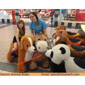 Battery Operated Animal Rides plush motorized animals battery operated toy cars