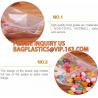 Freezer PE Double Zipper Seal Bag For Packaging Fresh Fruit, Double Color Zip