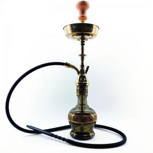 Glass Smoking Deluxe Hookah Shisha Round Base 150cm Hose Length