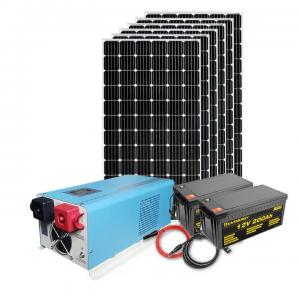 China 2KW Pure Sine Wave 48 / 96V DC Inverter Home Solar Storage System UN38.3 supplier