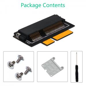 China 7+17 Pin MSATA SSD To SATA Adapter Card For 2012 Macbook Pro  Retina And Imac supplier