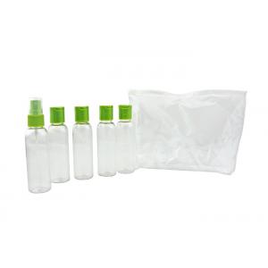 Save Space Durable Airplane Travel Kits , Convenient Cosmetic Travel Bottles