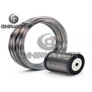 China Flat Ni35Cr20 Wire Ni-Cr 35 / 20 Nickel Chrome Wire For Blower Motor Resistor supplier