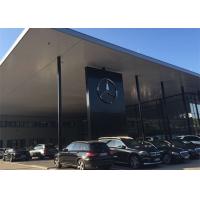 China Pre Engineered Car Dealer Showroom , Steel Frame Luxury Car Showroom on sale