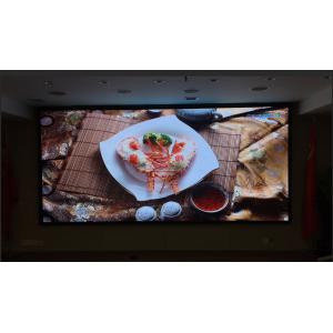 Small Pixel Pitch P2 Full Color Indoor Full Color LED Screen With Pure Black Lamp