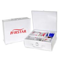 Metal First Aid Box For Vehicle Mounted First Aid Kit For Work Van Jeep Medical Kit