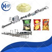 China Potato Chips Production Line Frying Snacks Production Line Small Capacity on sale