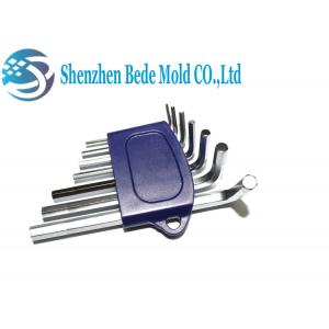 7pcs S2 Alloy Steel Hex Key Wrench Set , Metric Flat End Hex Spanner Wrench