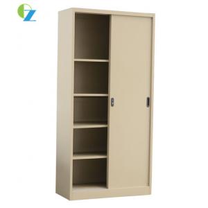 KD Structure Big Filing Cabinet Sliding Door Cold Rolled Steel