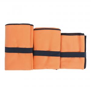 China Orange Microfiber Super Absorbent Towel Swimming Personalized Gym Towels supplier