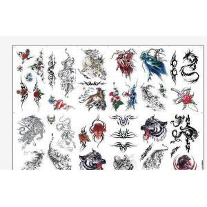 China 8.5 X 11 Temporary Tattoo Decal Paper Water Transfer Type For Body OEM supplier