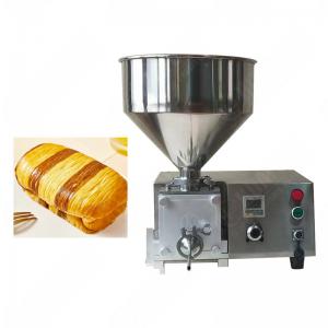 Heavy Duty Donut Cup Cakes Depositor Machine Cored Cake Cream Injecting Filling Machine With Low Price