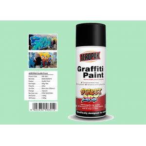 China Fan Nozzle Graffiti Spray Paint Light Green Color For Wall Art APK-6601-11 supplier