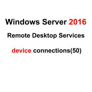 China Full Version Windows Server 2016 Remote Desktop Services RDP CALs MPN supplier