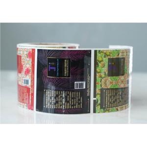 China Customized Hot Stamping Label PVC Self Adhesive Sticker Labels Strong Adhesive supplier