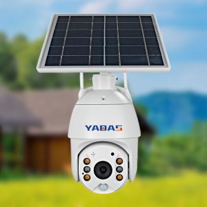 China 2K WiFi Solar Security Camera 4MP PIR Motion Detection 2 Way Audio Solar PTZ Camera supplier