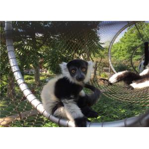 Monkey tiger enclosure mesh zoo Animal enclosure mesh netting ferruled cable netting mesh