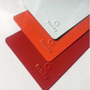 China Revestimento vermelho do pó do poliéster da cola Epoxy, revestimento Thermoset do pó do pulverizador eletrostático supplier
