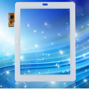8" Projected Capacitive Touchscreen Panel 5 Point For Kiosk / Electronic Photo Frame