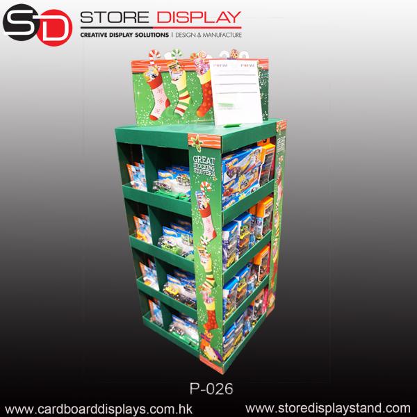 Présentoir fait sur commande de palette de papeterie de PDQ avec quatre côtés