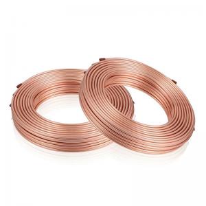 Copper Tube Manufacturer C12300 C12200 C11000 99.9% Pure Copper Tube / Copper Pipes Price