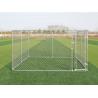 4x2.3x1.82M Thick Hot Galvanized Fence Big Dog Kennel/Metal Run/Pet house