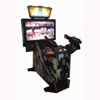 China 42'' LCD Erminator Salvation Shooting Gun Game Machine Exciting Arcade Video Gun Shooting Games on sale