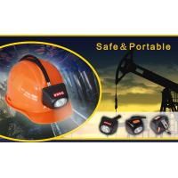 China High Power Helmet Industrial Lighting Fixture , Coal Miners Headlamp Max 7000 Lux on sale