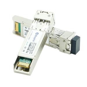 China SR / LR  Fiber Optic Transceiver 850nm / 1310nm Wavelength Compliant With SFF-8472 supplier