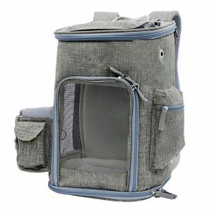 China Lightweight Airline Approved Pet Carrier Bag With Locking Clasps & Fleece Padding supplier