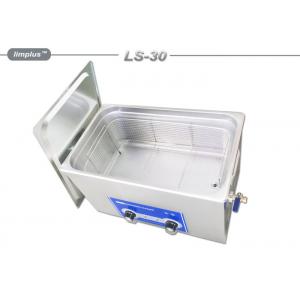 China 30L Ultrasonic Bath Cleaner , Fuel Injector Cleaning Machine With Sweep Function supplier