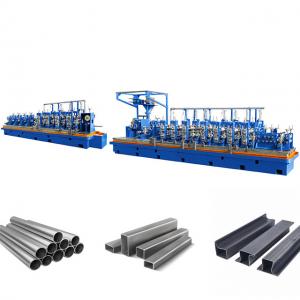 Three Phase Petroleum Tube Mill Machine Stainless Steel Rectangular Pipe Making