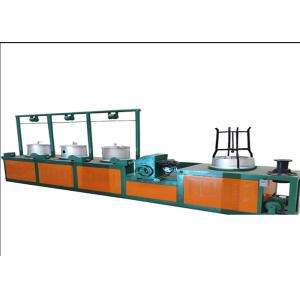 Cast Iron Metal Automatic Wire Drawing Machine For Decreasing Wire Thickness 7.5 Hp